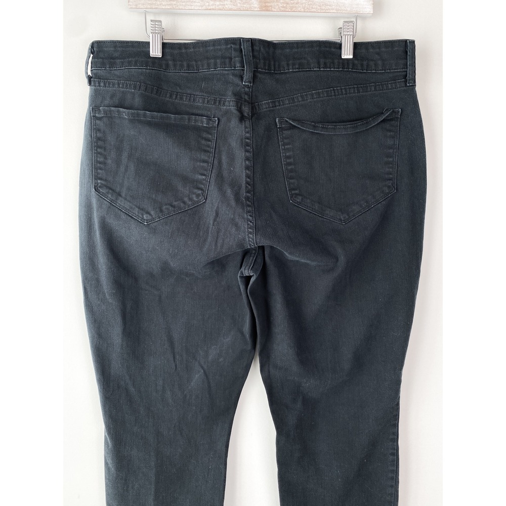 NYDJ Ira Relaxed Ankle Jeans 16W Black Lift Tuck Slimming Stretch Denim W77Z1502 - Picture 7 of 13
